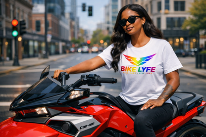 BIKE LYFE Relaxed Fit Graphic Pride T-Shirt