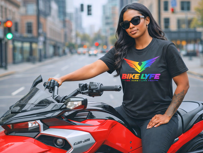 BIKE LYFE Relaxed Fit Graphic Pride T-Shirt