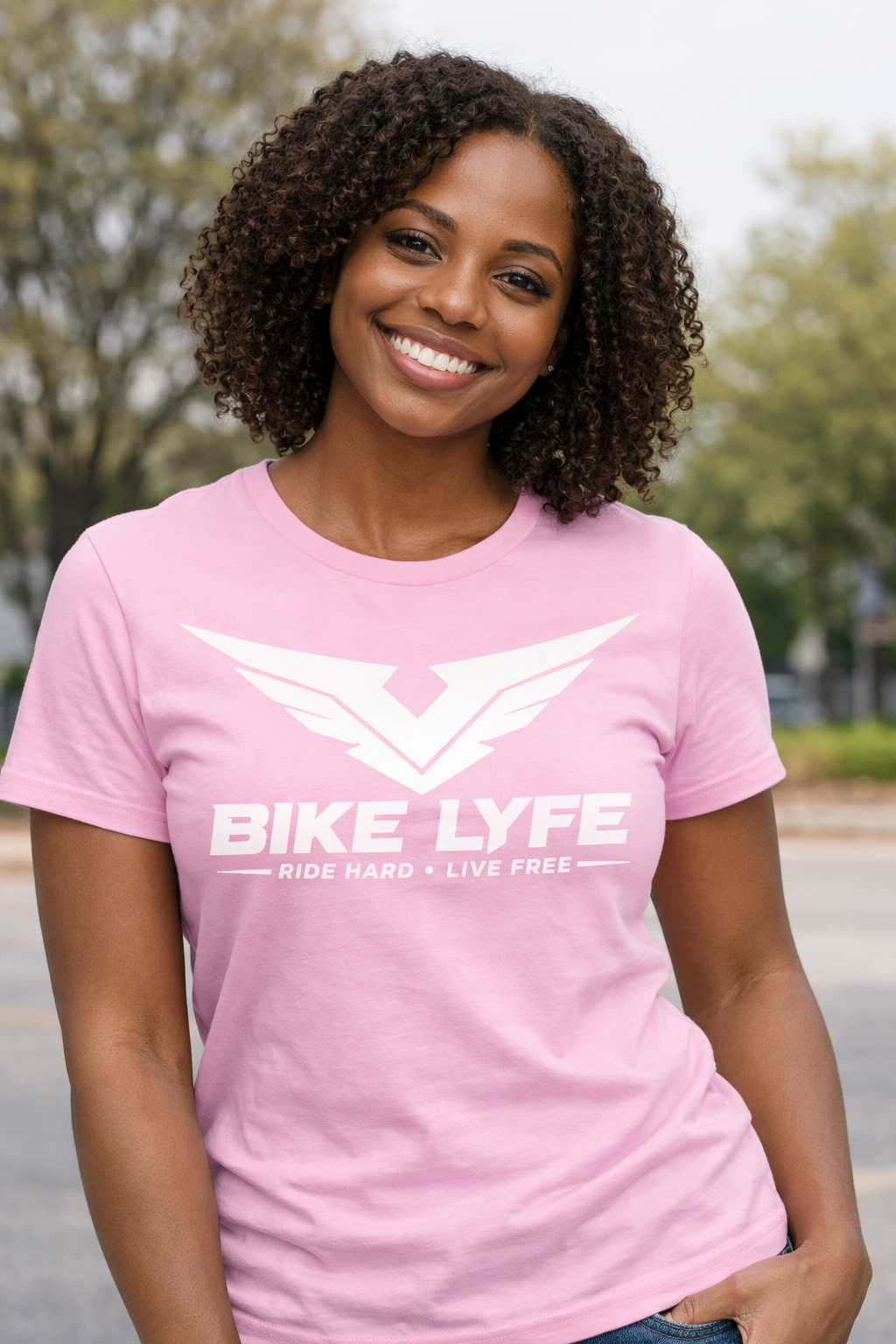 BIKE LYFE Relaxed Fit Graphic T-Shirt